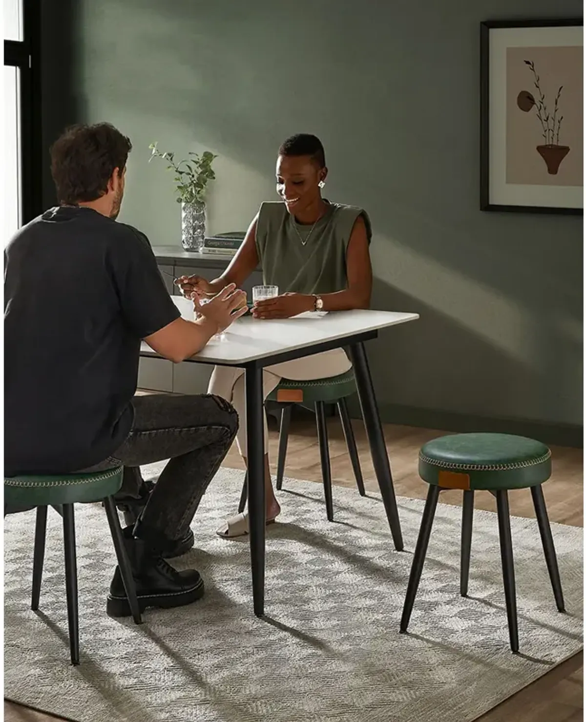 Dining Stools Set of 2: Stylish and Comfortable Seating for Your Dining Area