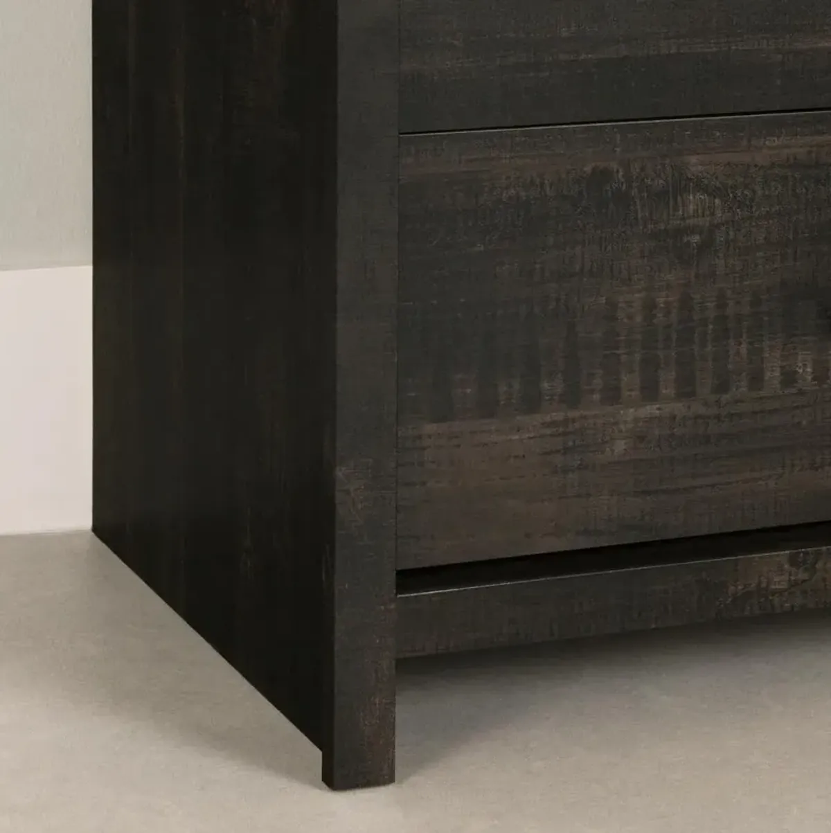 Fernley Double Dresser, Rubbed Black