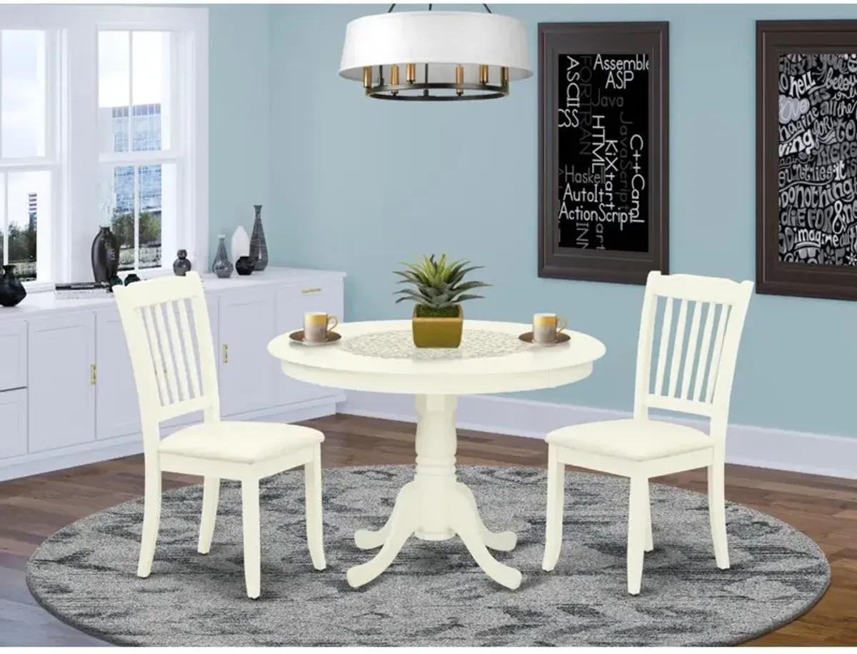 Dining Room Set Linen White