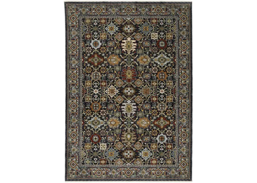 Aberdeen 5'3" x 7'6" Blue Rug