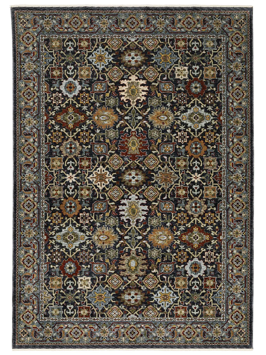 Aberdeen 5'3" x 7'6" Blue Rug