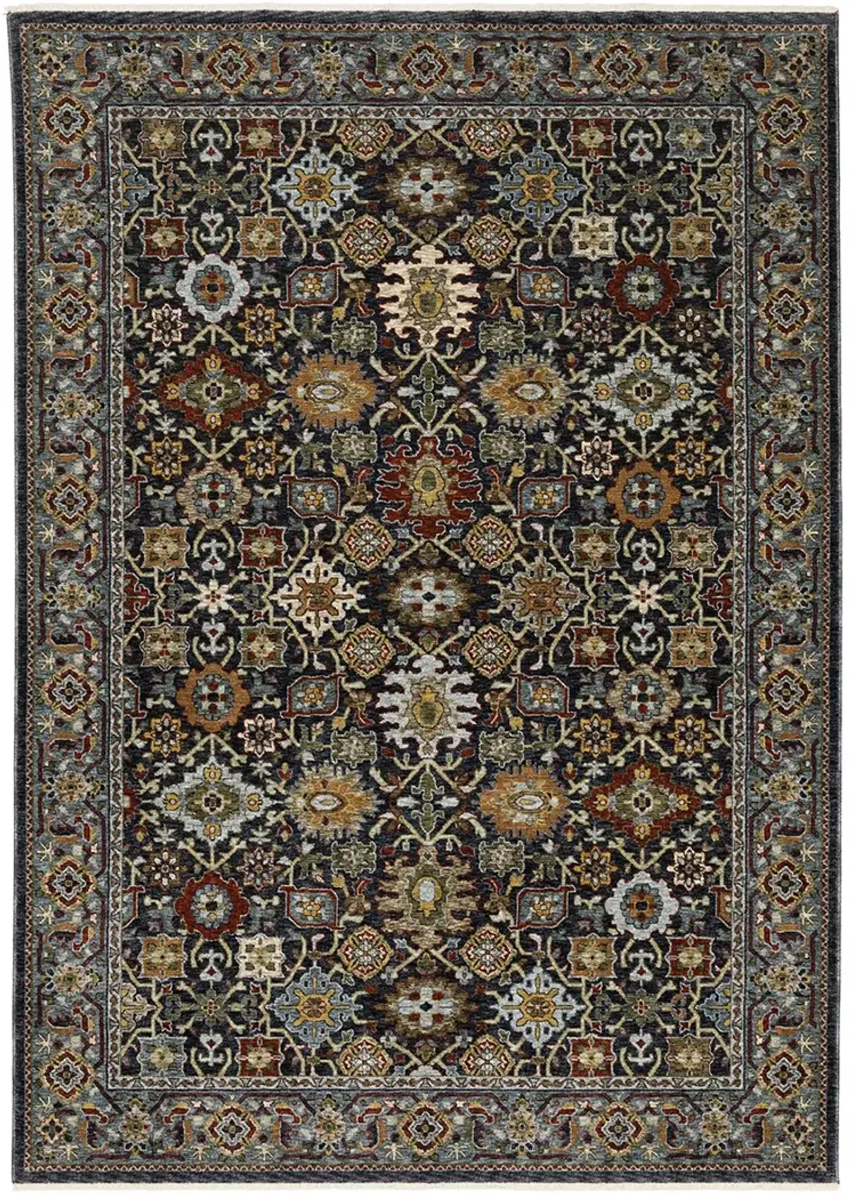 Aberdeen 5'3" x 7'6" Blue Rug