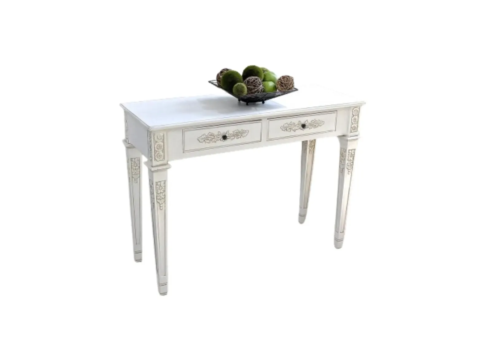 Windsor Two Drawer Rectangular Console Table