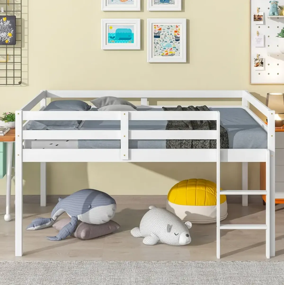 Full Loft Bed for Home or Office Use