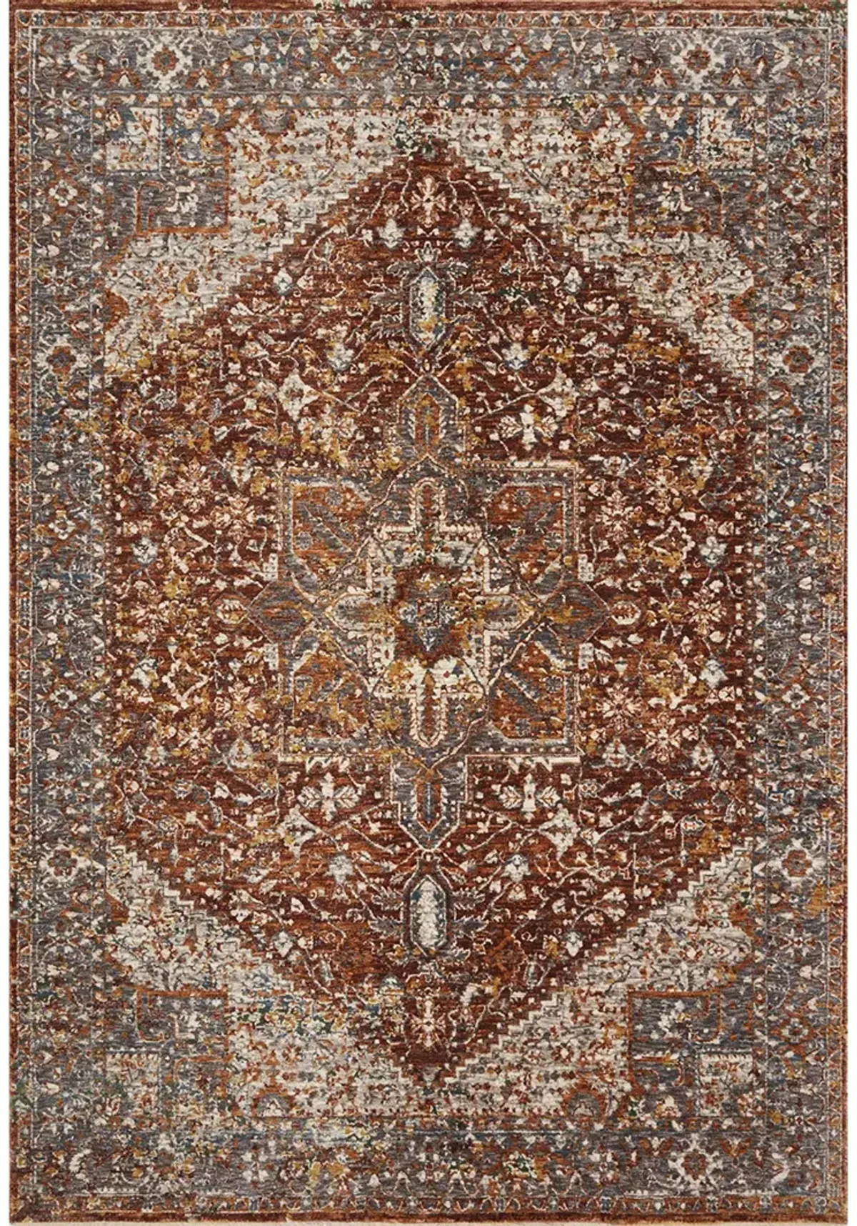 Lourdes LOU02 2'7" x 12'" Rug