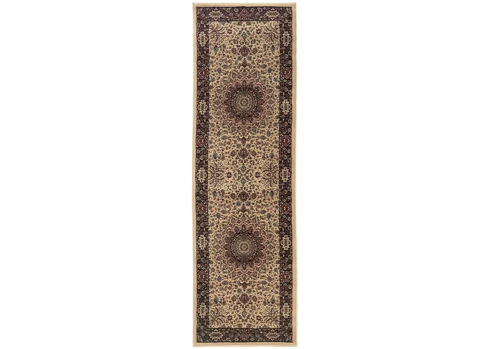 Ariana 2'7" x 9'4" Ivory Rug