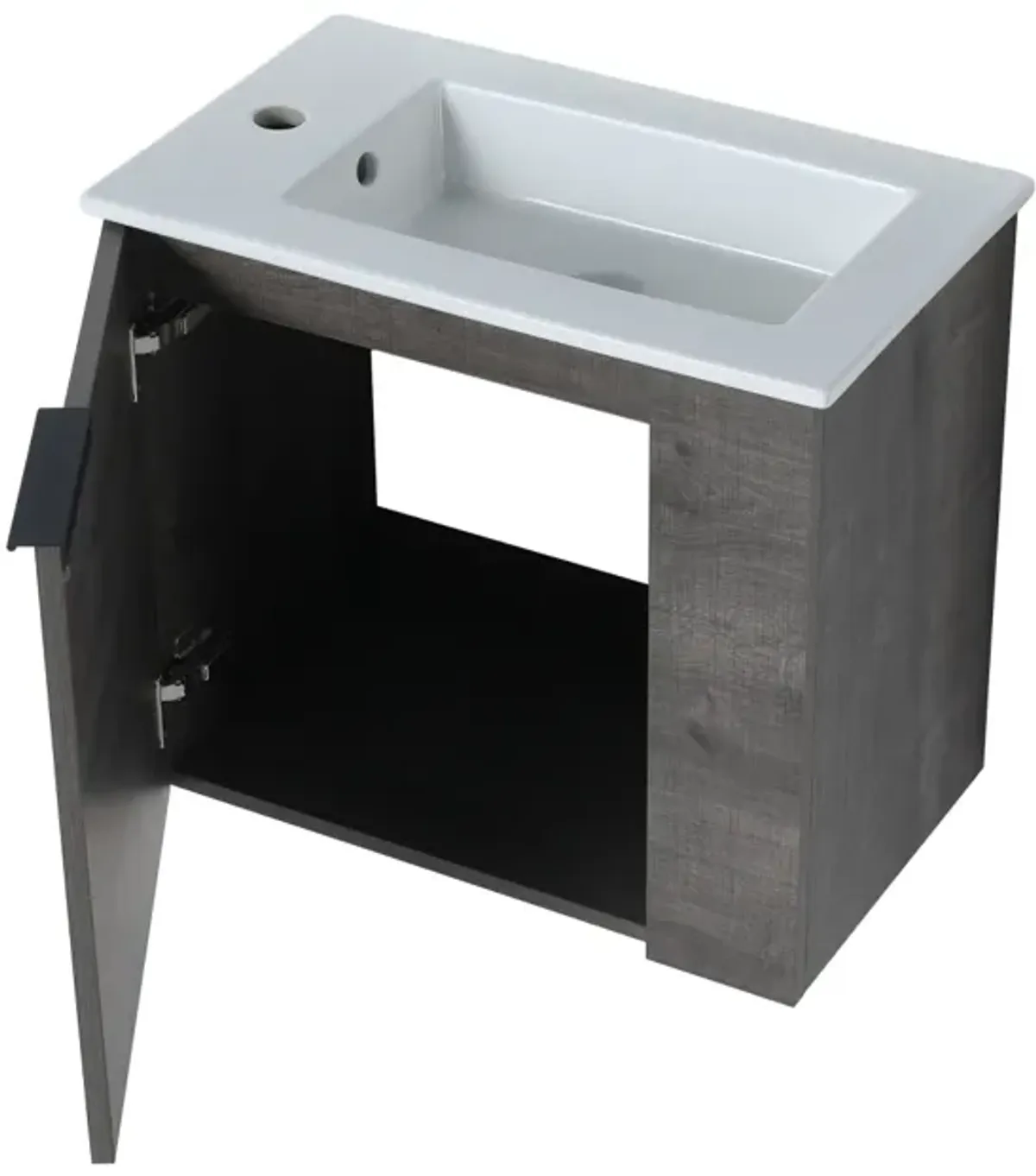 22" Floating Bathroom Vanity with Sink & Soft Close Door