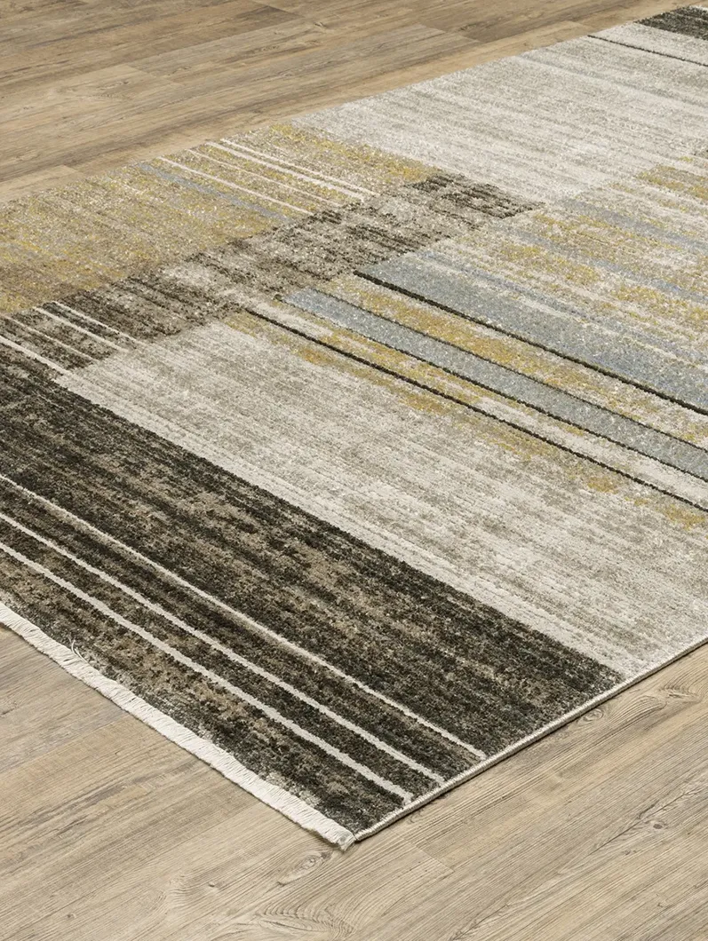 Bauer 6'7" x 9'6" Beige Rug