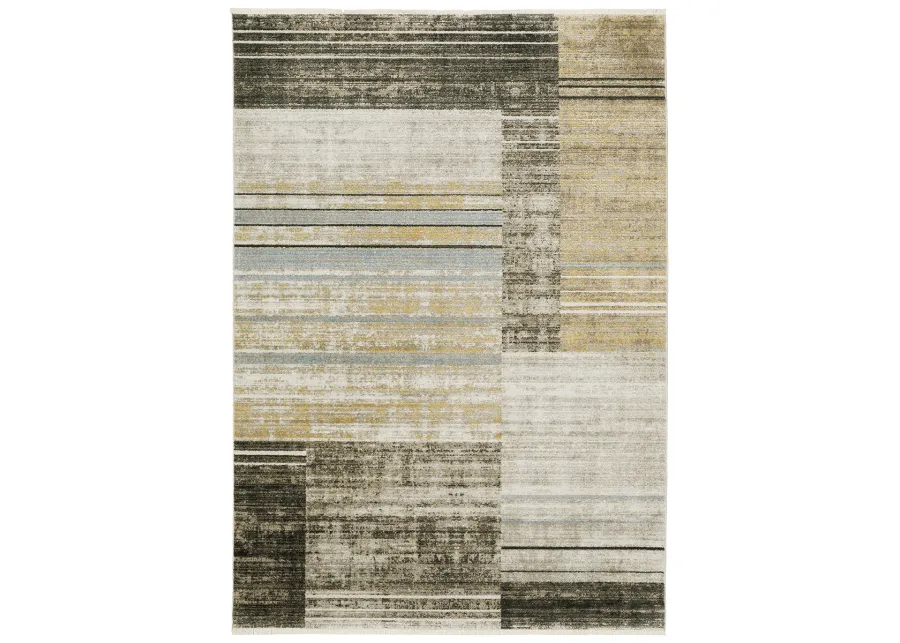 Bauer 6'7" x 9'6" Beige Rug