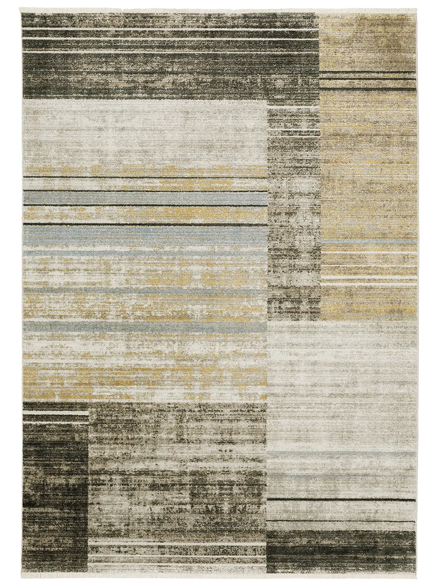 Bauer 6'7" x 9'6" Beige Rug