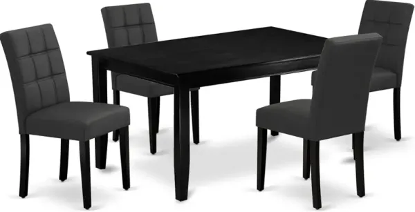 5 Piece Dining Table Set consists A Modren Table