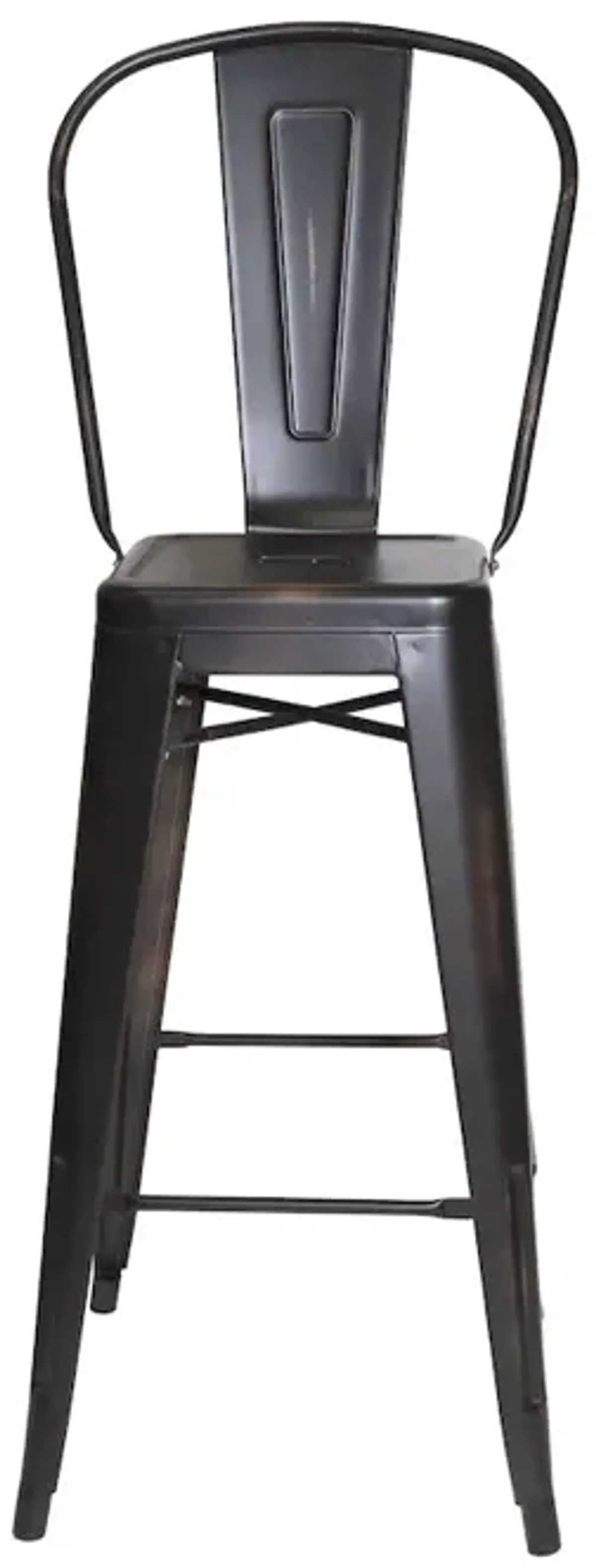 Commerical Seating Products OscarAntique Black Dining Bar Stool Chairs