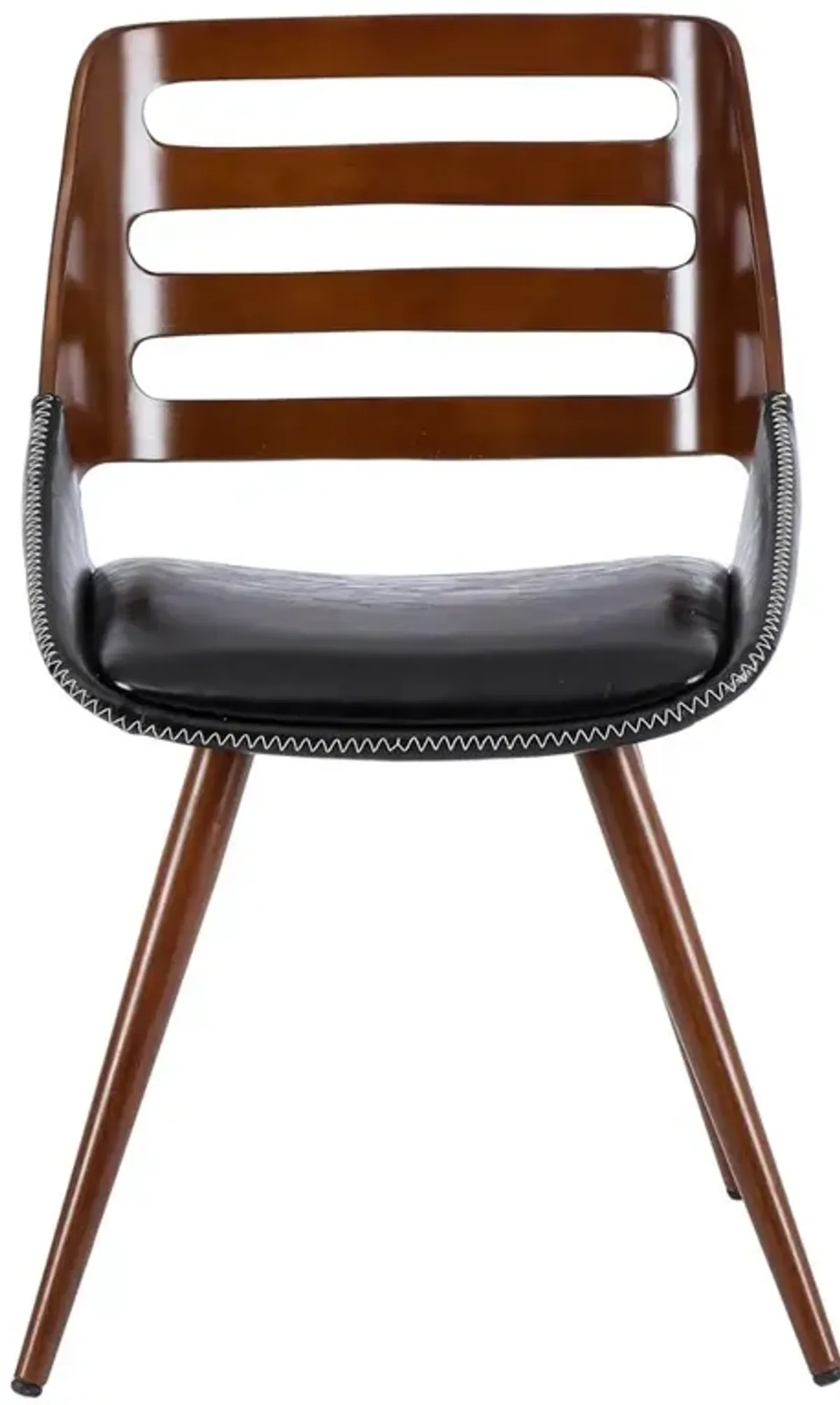 New Pacific Direct Shelton PU Leather Bamboo Chair