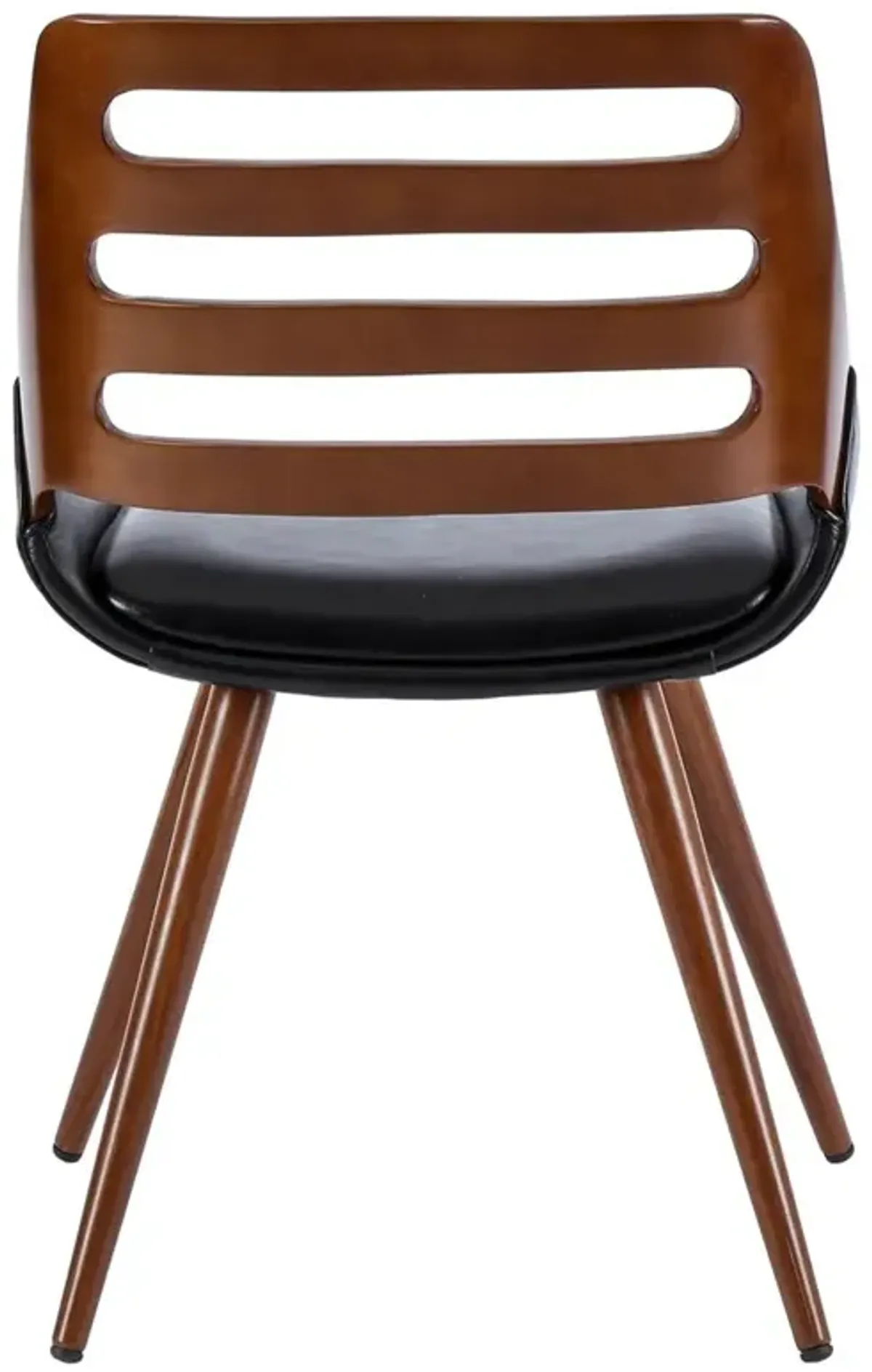 New Pacific Direct Shelton PU Leather Bamboo Chair