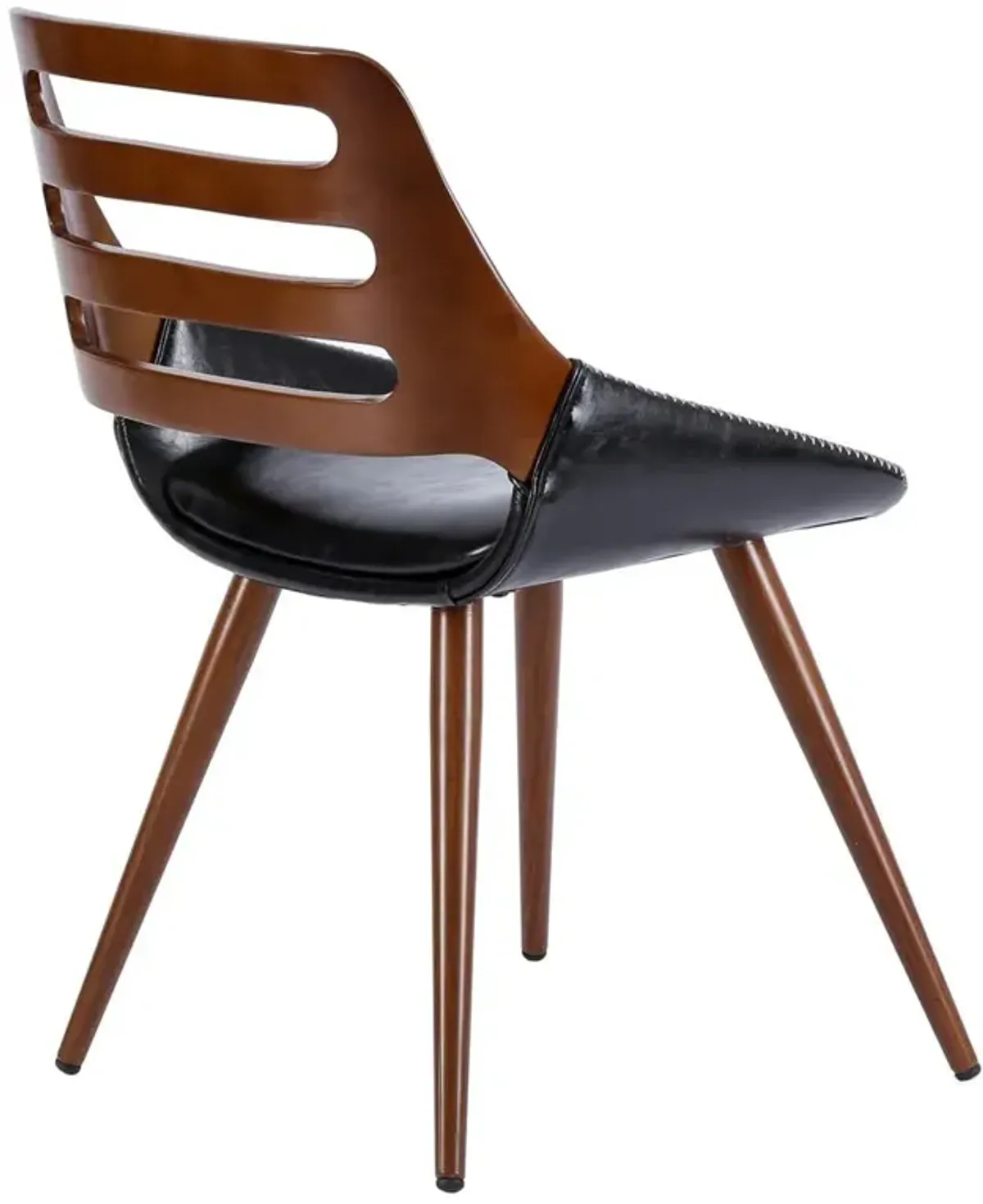 New Pacific Direct Shelton PU Leather Bamboo Chair