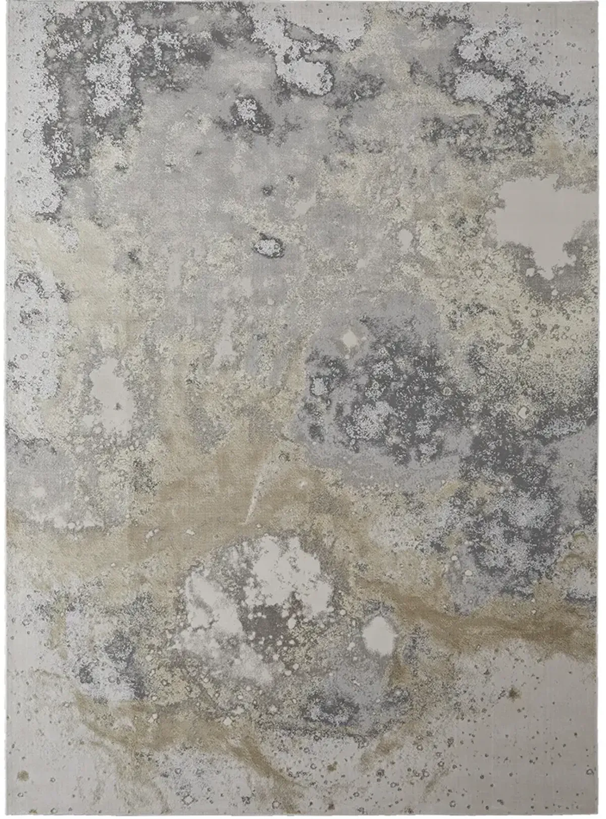 Astra 39L3F Gray/Gold/Ivory 9'2" x 12' Rug