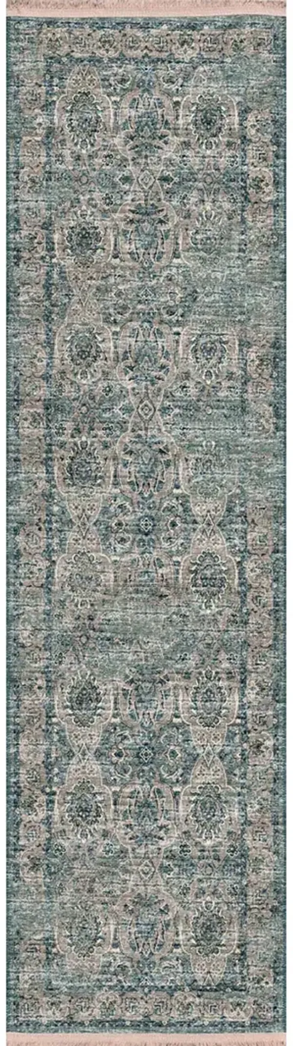 Marbella MB5 Mineral Blue 2'3" x 7'6" Rug