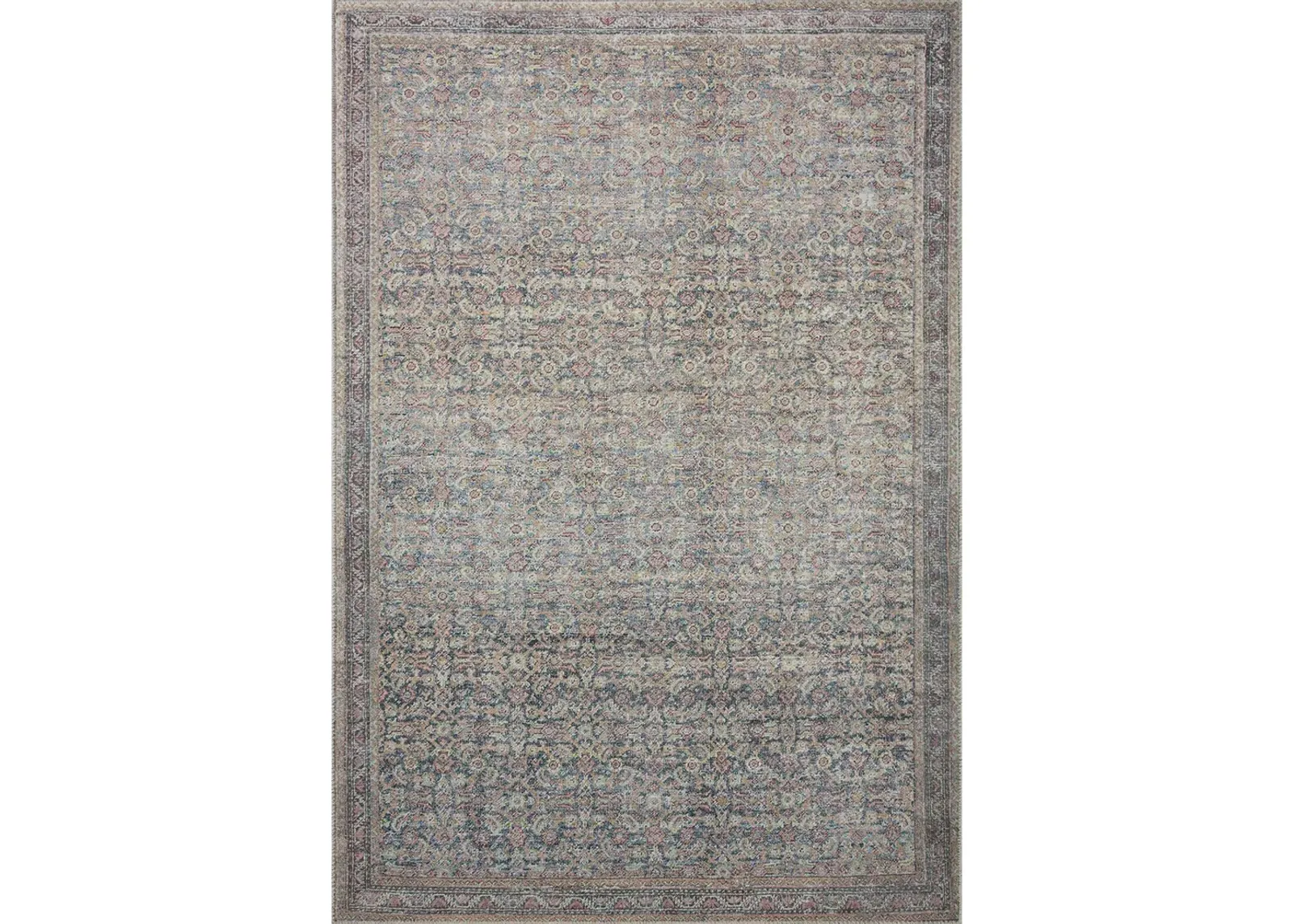 Adrian ADR04 Denim/Multi 5' x 7'6" Rug