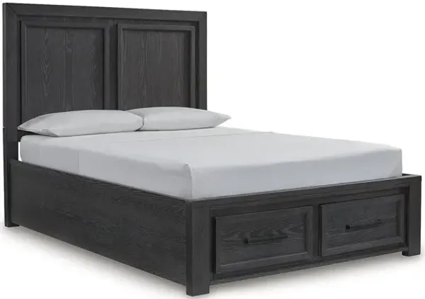 Foyland Queen Panel Storage Bed