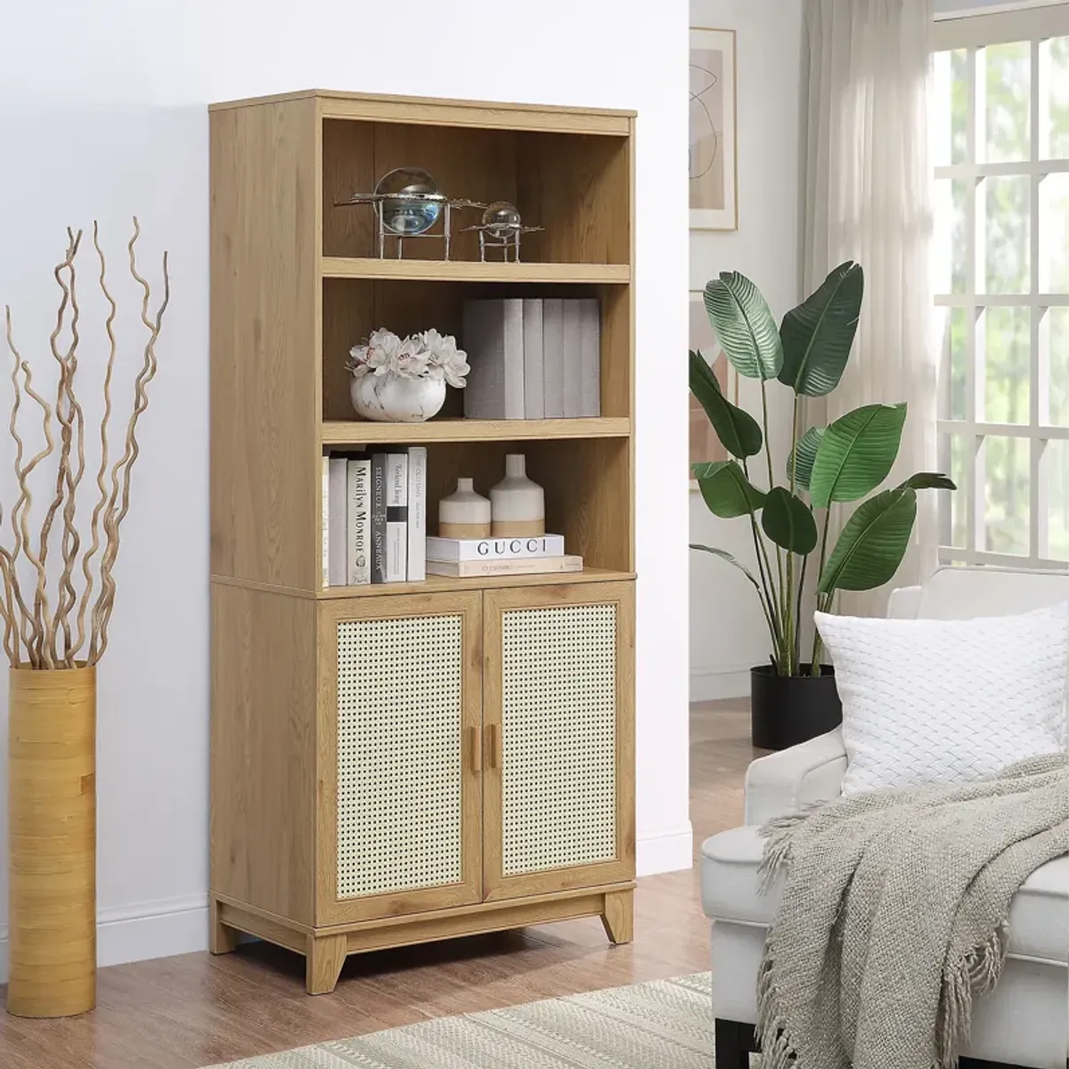 Sheridan Brown Bookcase