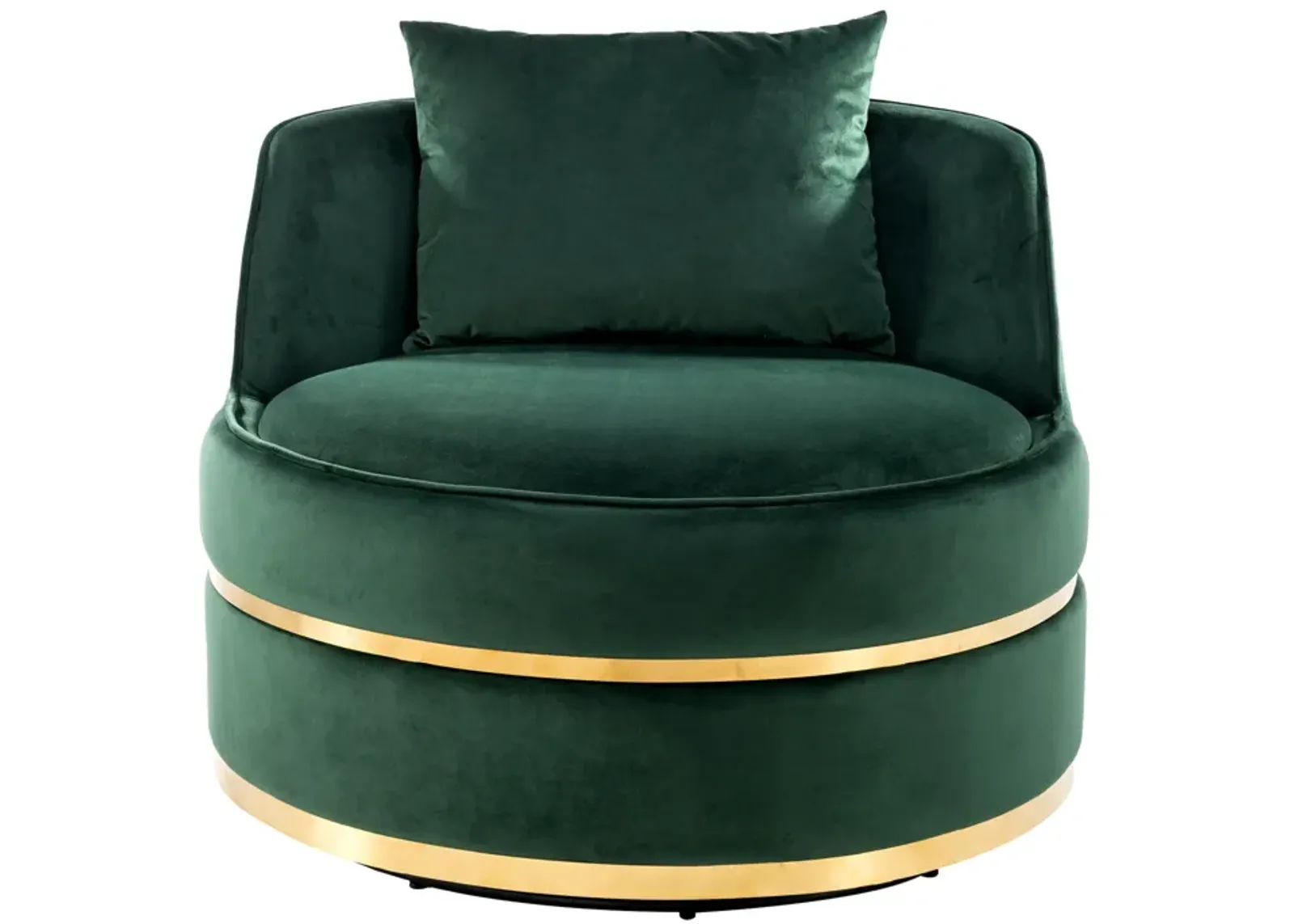 Merax Modern Velvet Upholstered Accent Chair