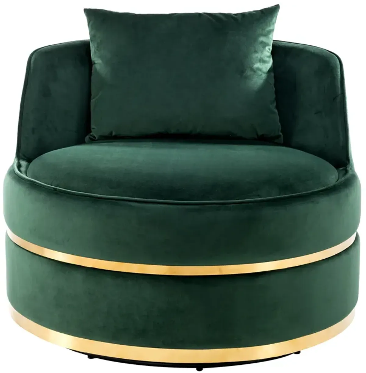 Merax Modern Velvet Upholstered Accent Chair