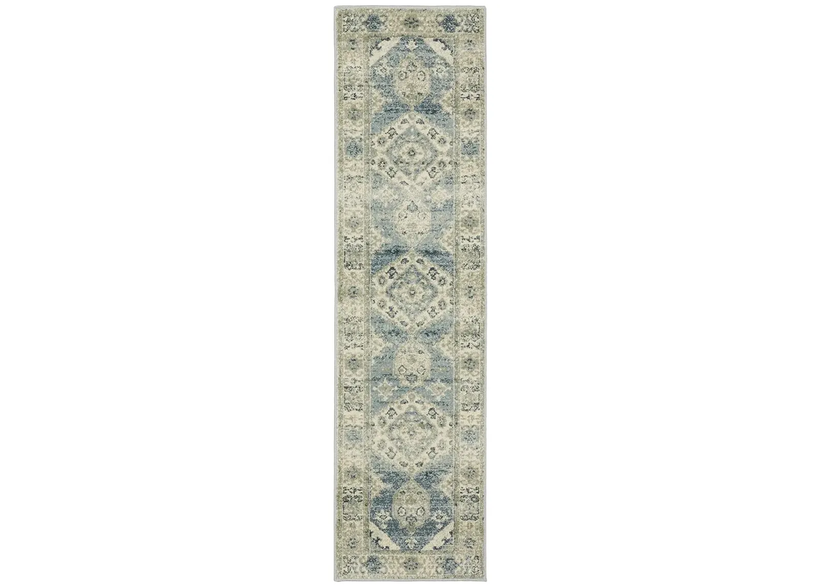 Branson 1'10" x 7'3" Blue Rug