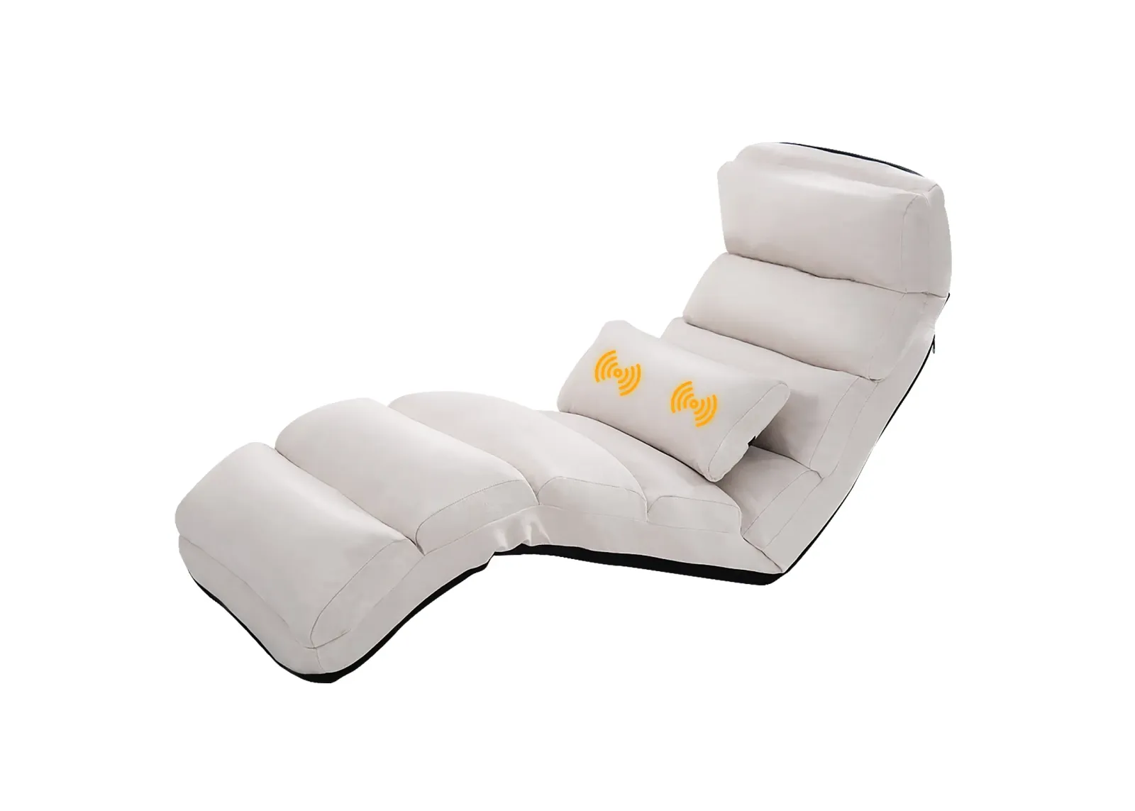 Stylish  Folding Lazy Sofa Chair with Pillow