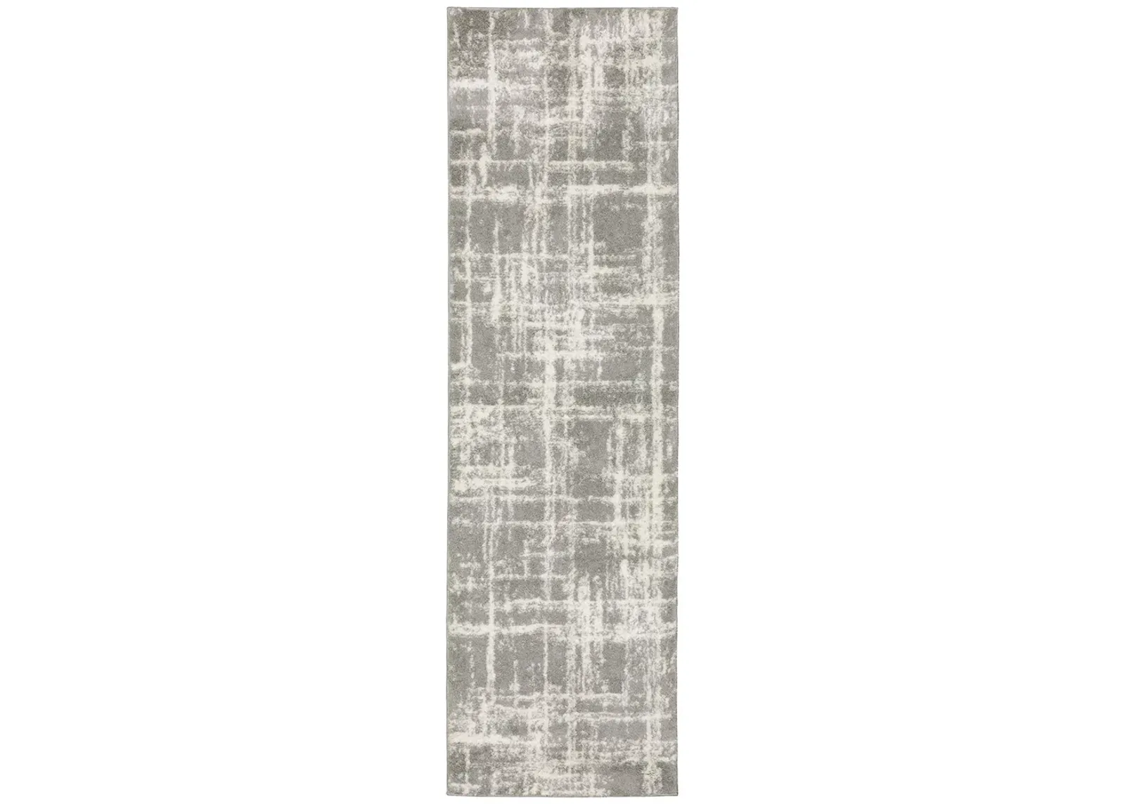 Verona 2'3" x 7'6" Grey Rug