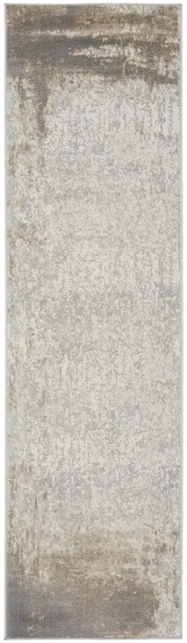 Elation ETN07 Gray/Ivory 2'3" x 7'6" Rug