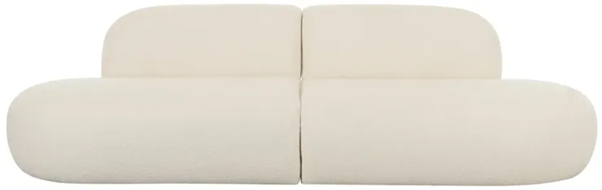 Broohah Beige Linen Sofa