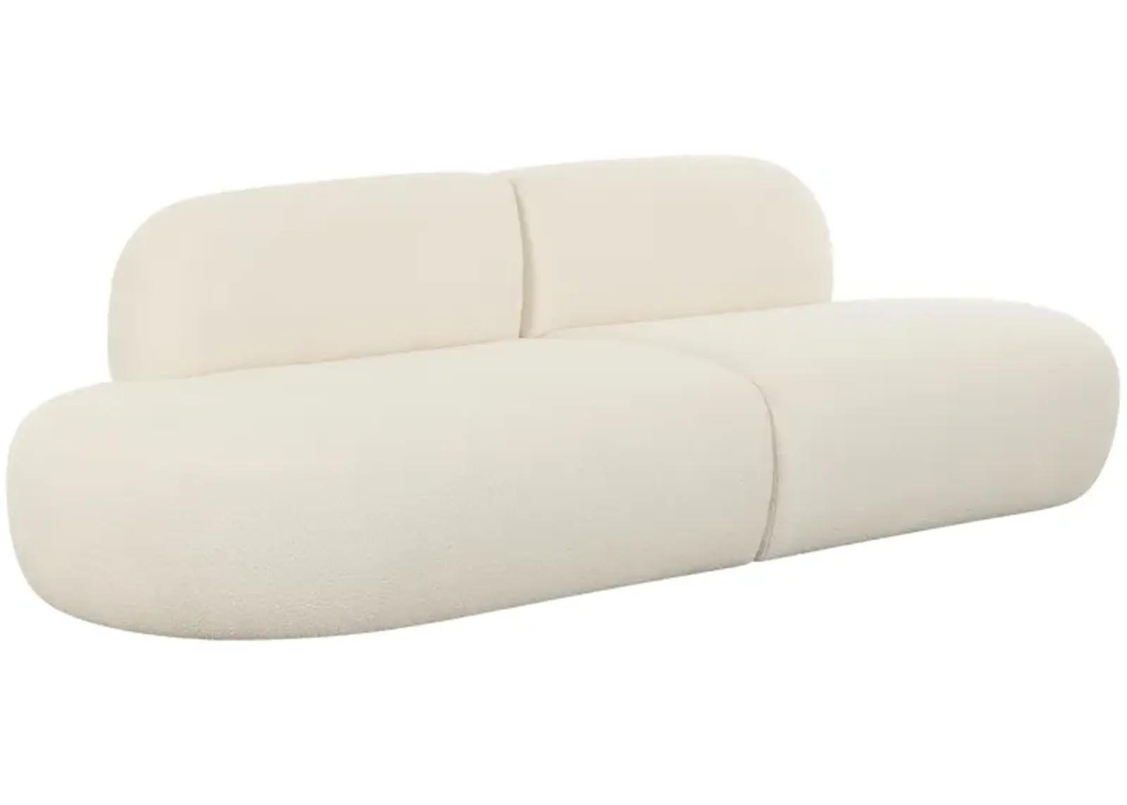 Broohah Beige Linen Sofa