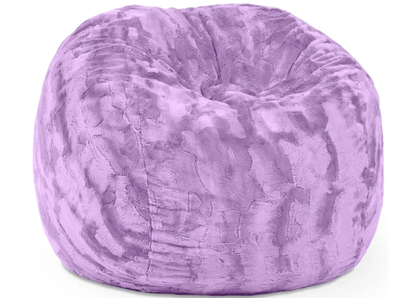 Jaxx Saxx 3 Foot Bean Bag Chair - Faux Fur - Fun Colors