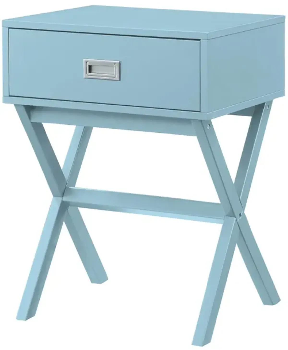 Convenience Concepts Designs2Go Landon End Table, Sea Foam