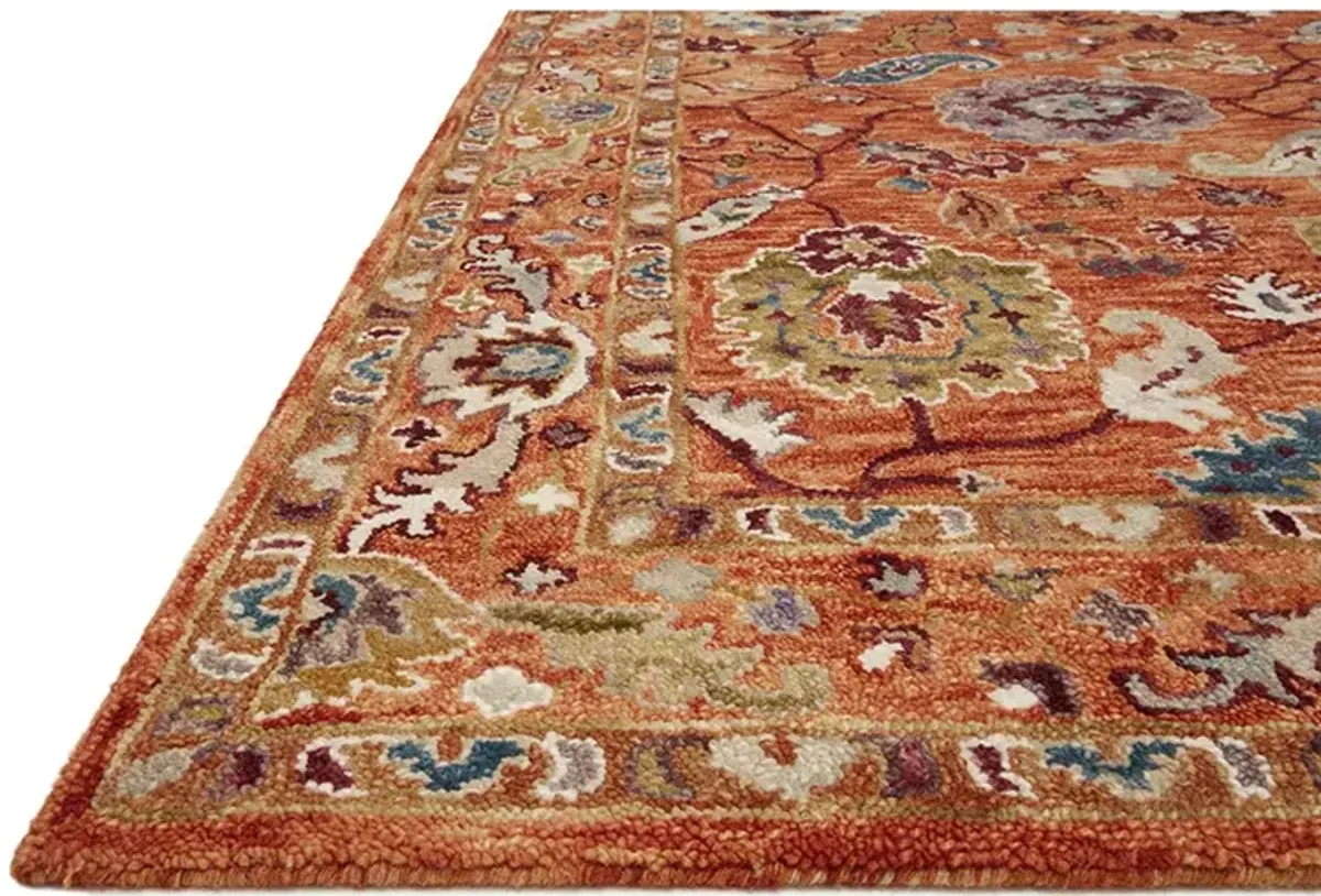 Padma Orange/Multi 9'3" x 13' Rug