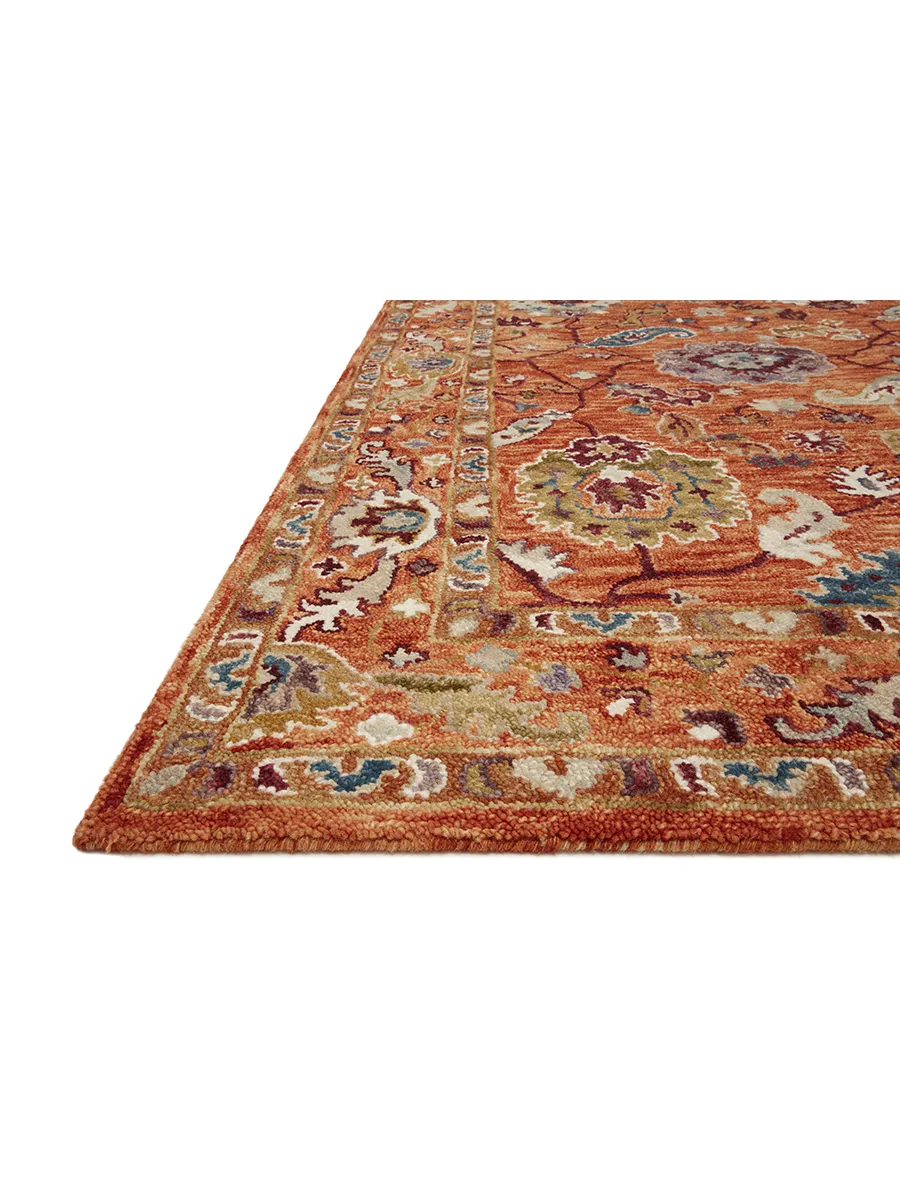 Padma Orange/Multi 9'3" x 13' Rug