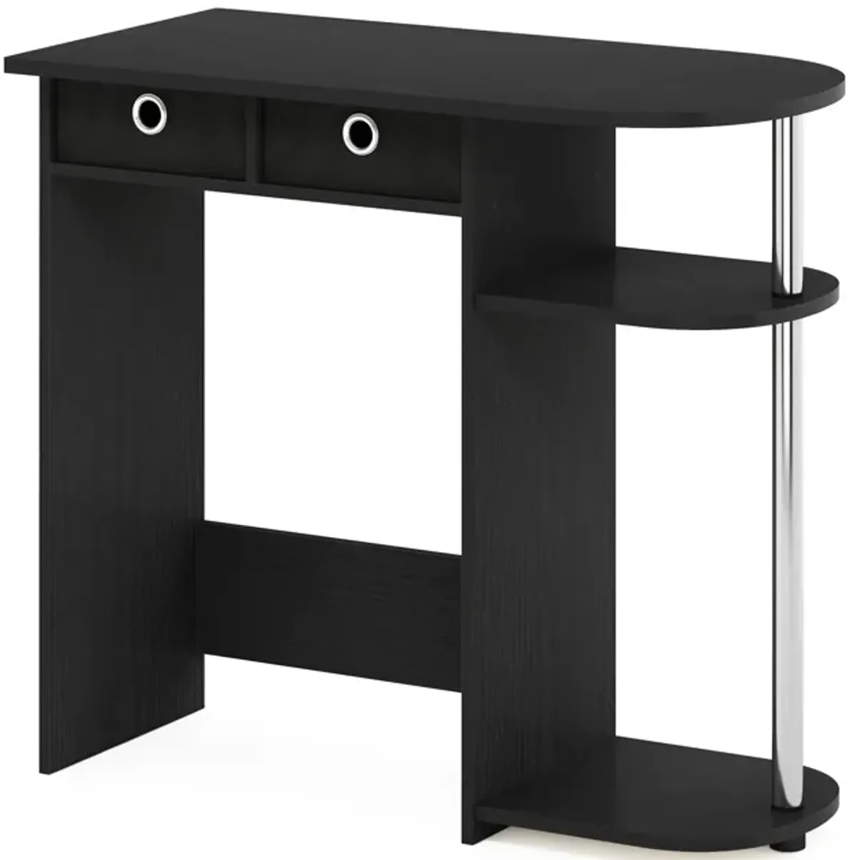 Furinno Furinno Go Green Home Laptop Notebook Computer Desk/Table  Americano/Stainless Steel