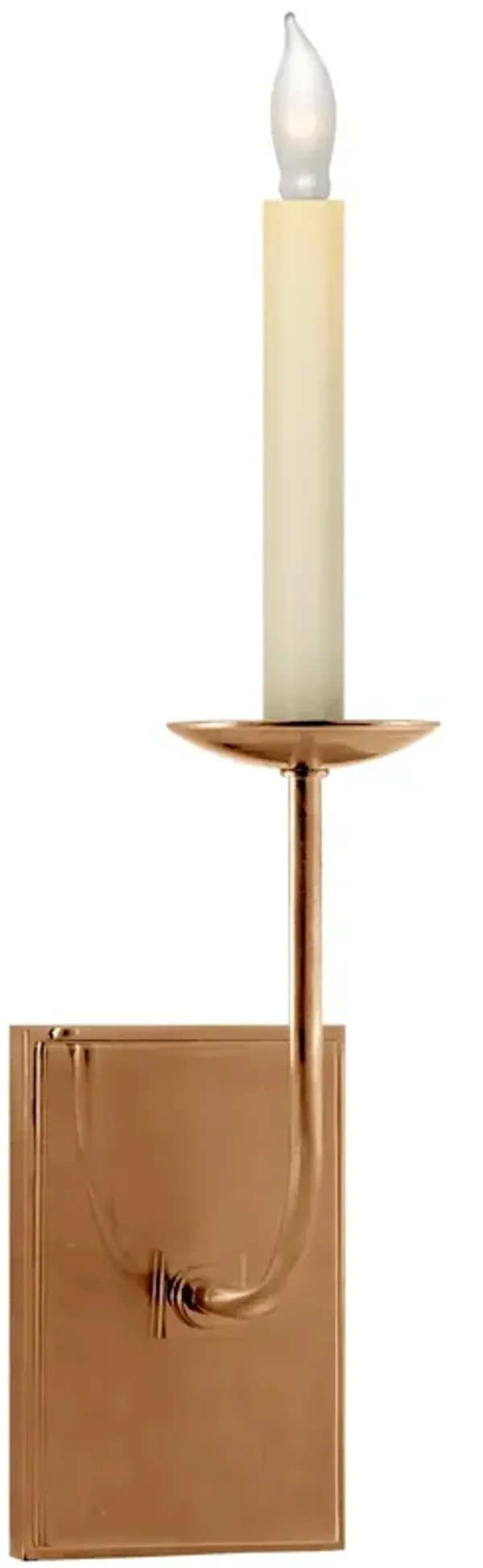 TT Double Sconce in Antique Brass