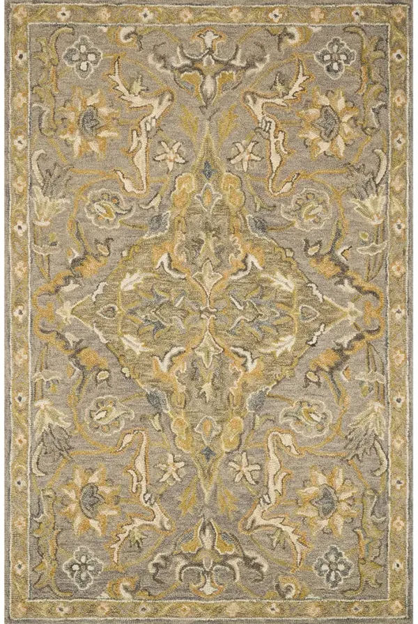 Victoria Grey/Multi 9'3" x 13' Rug
