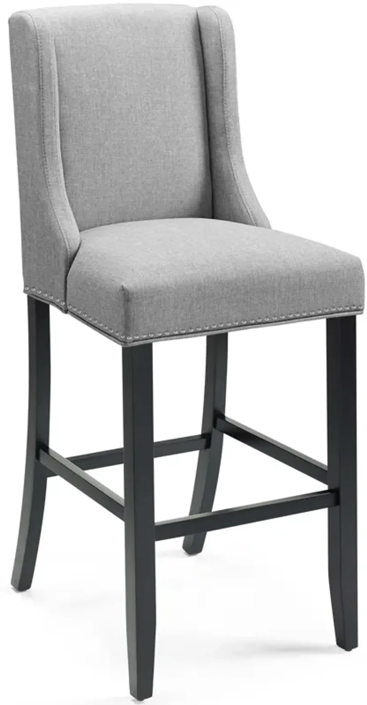 Baron Upholstered Fabric Bar Stool