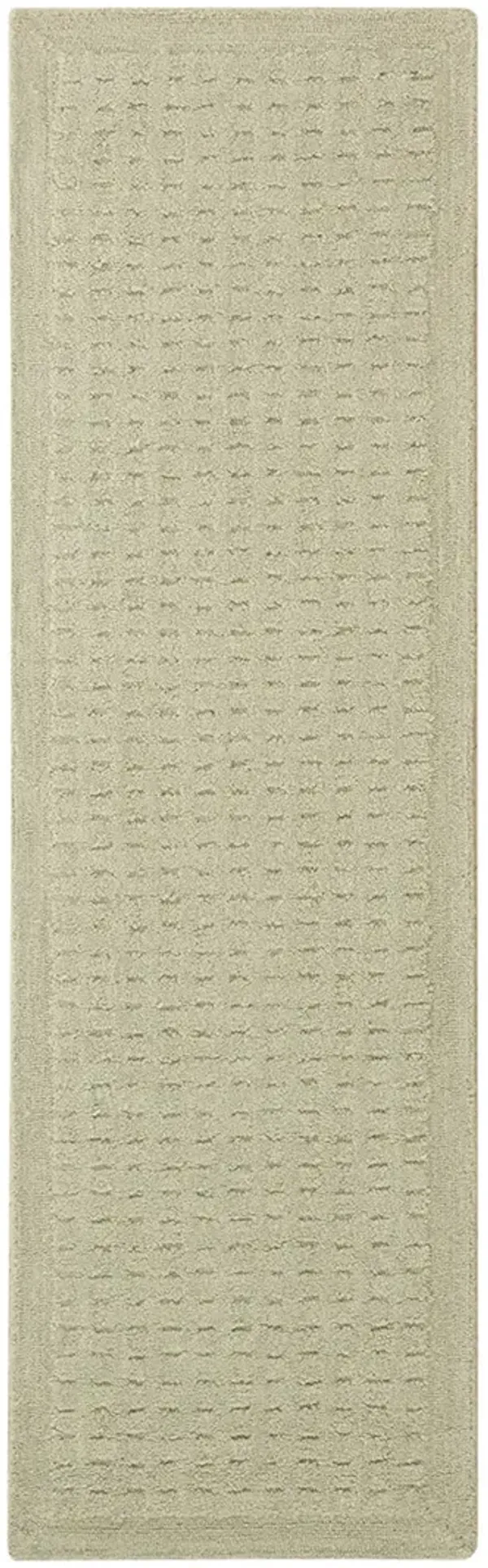 Pure Grids PGR01 Light Blue 2'3" x 7'6" Rug