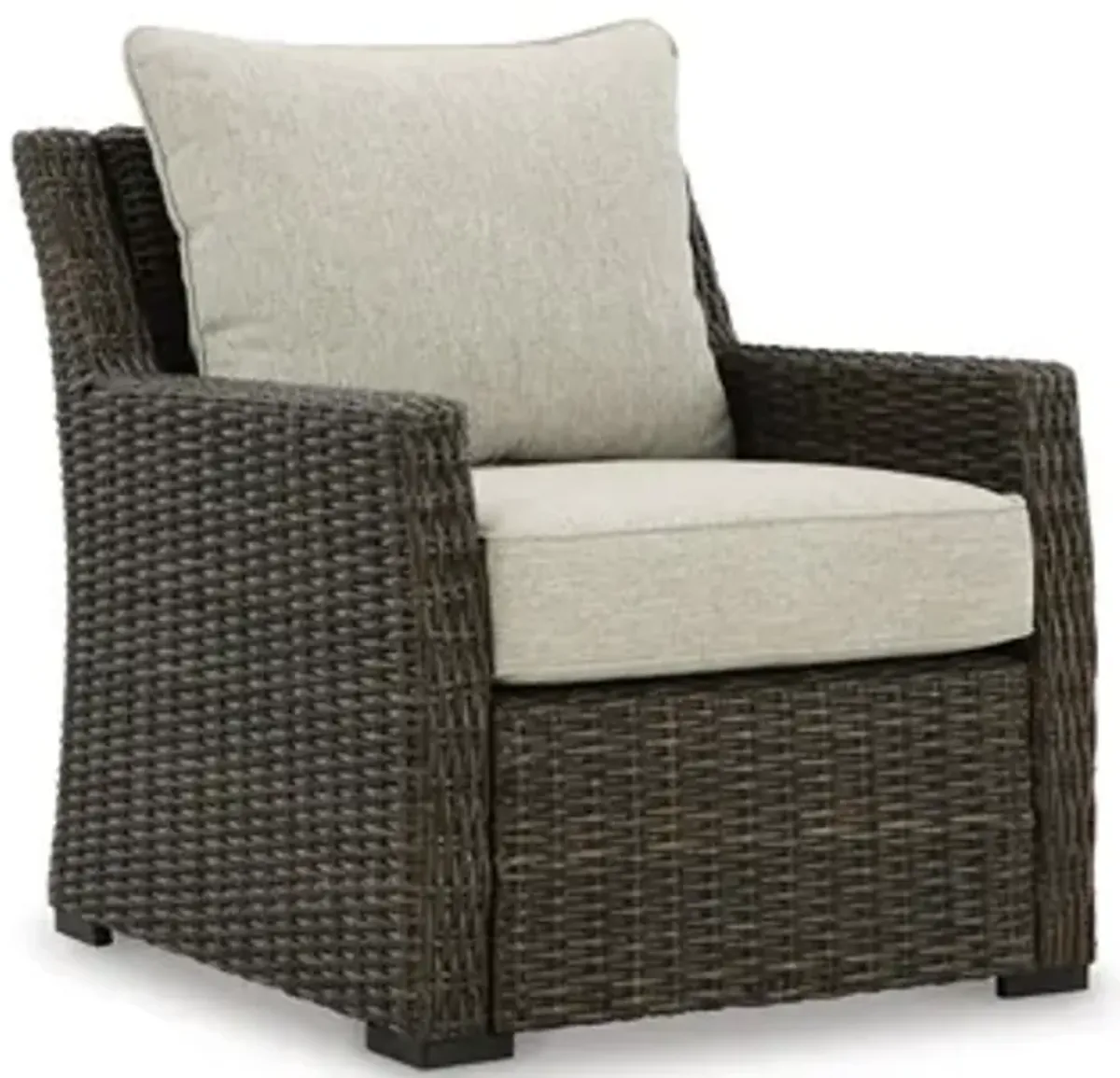 Brook Ranch Outdoor Lounge Chair with Cushion