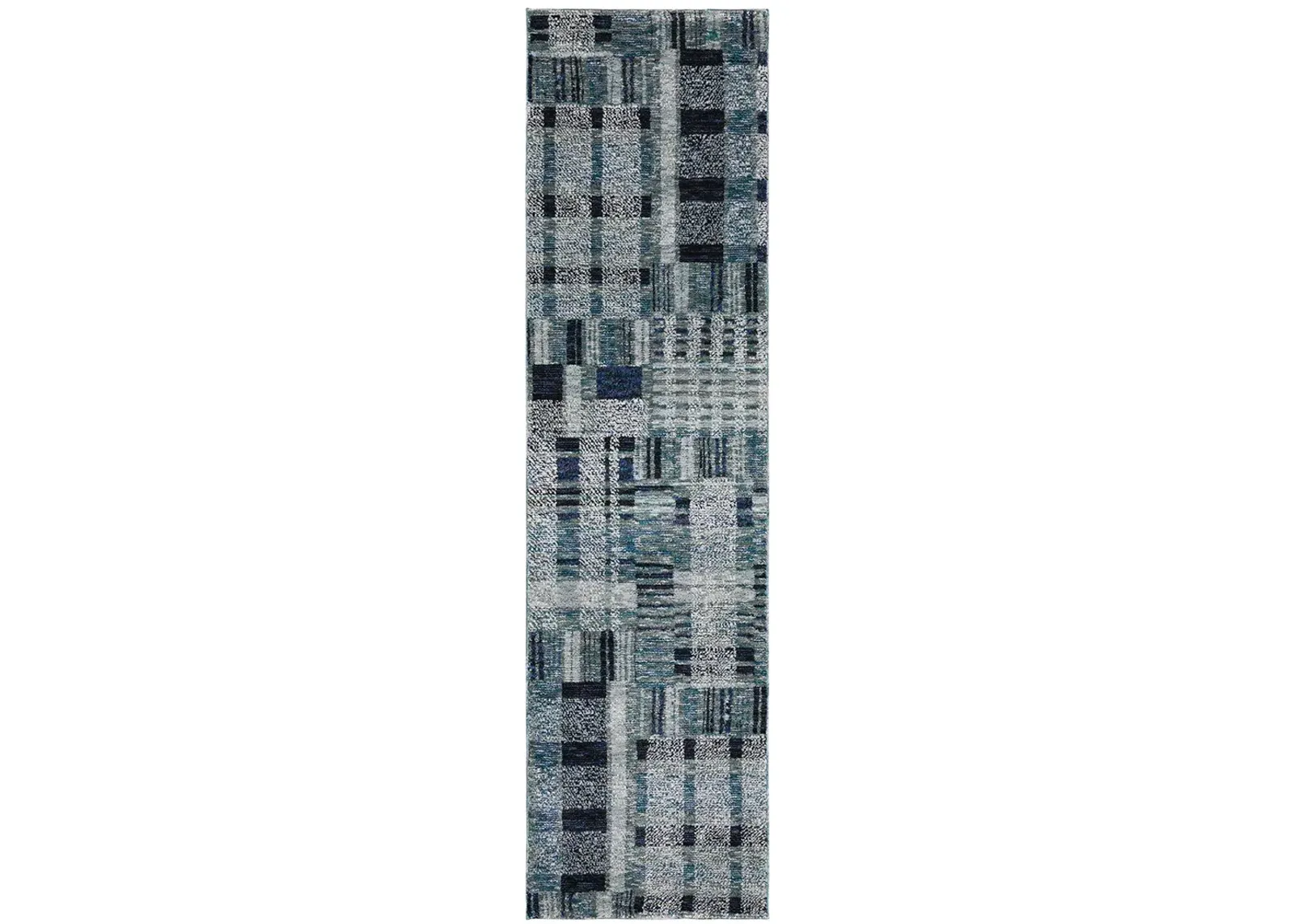 Atlas 2'3" x 8' Blue Rug