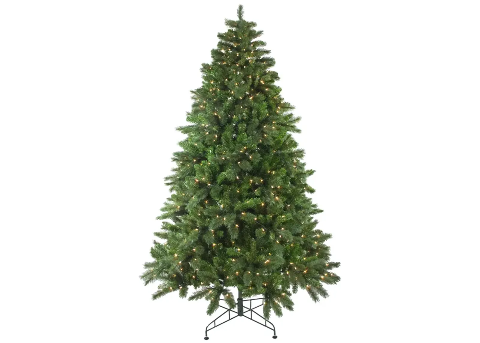 7.5' Pre-Lit Medium Mixed Scotch Pine Artificial Christmas Tree - Clear Lights