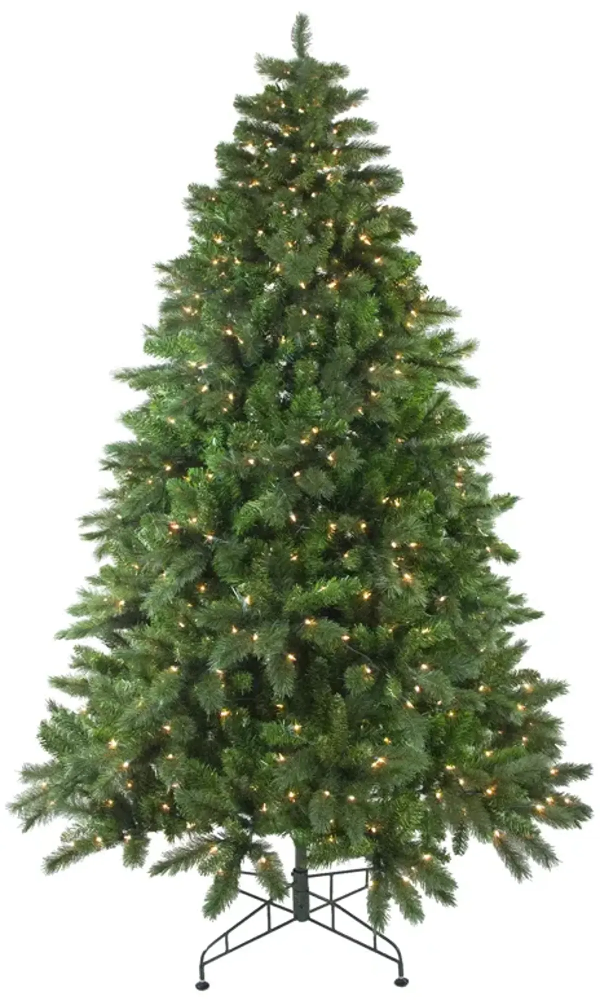 7.5' Pre-Lit Medium Mixed Scotch Pine Artificial Christmas Tree - Clear Lights