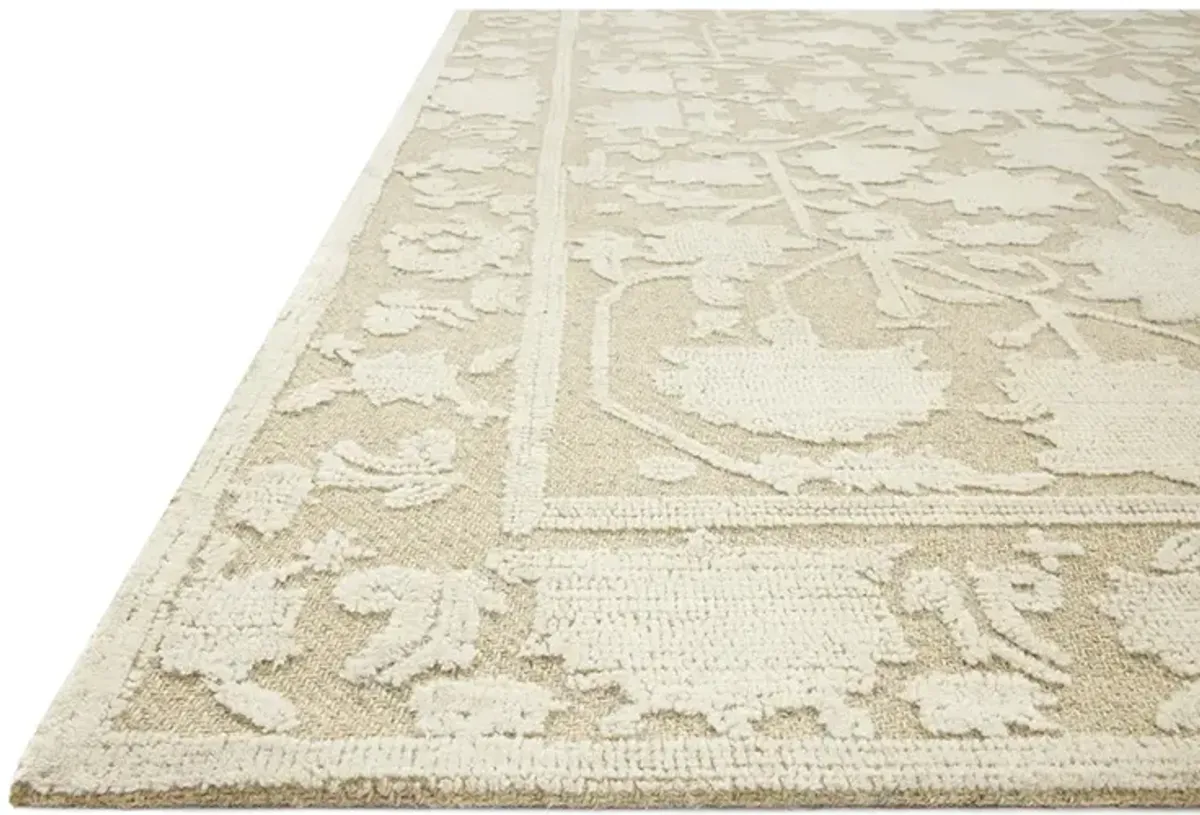 Gloria Natural/Ivory 9'3" x 13' Rug