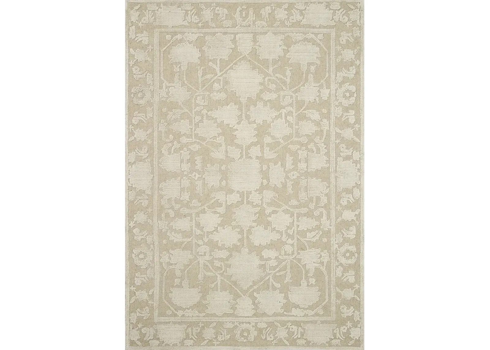 Gloria Natural/Ivory 9'3" x 13' Rug