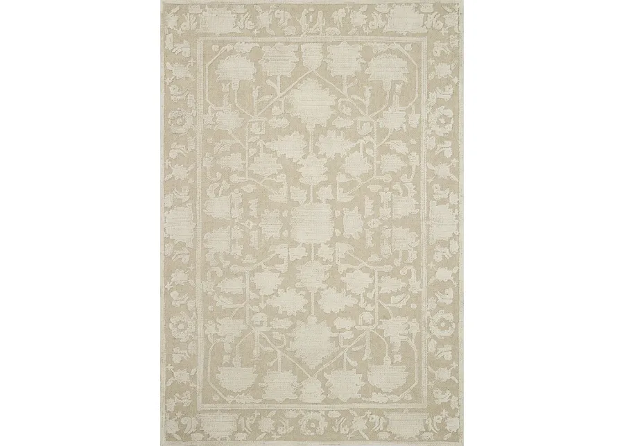 Gloria Natural/Ivory 9'3" x 13' Rug