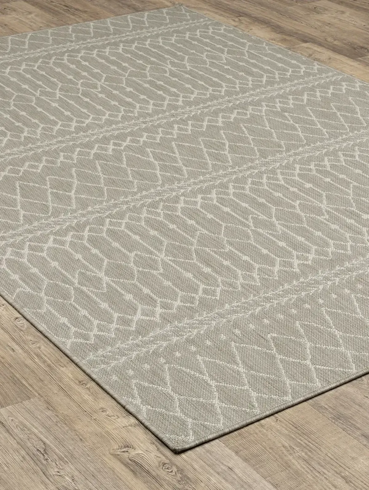 Portofino 3'3" x 5' Grey Rug