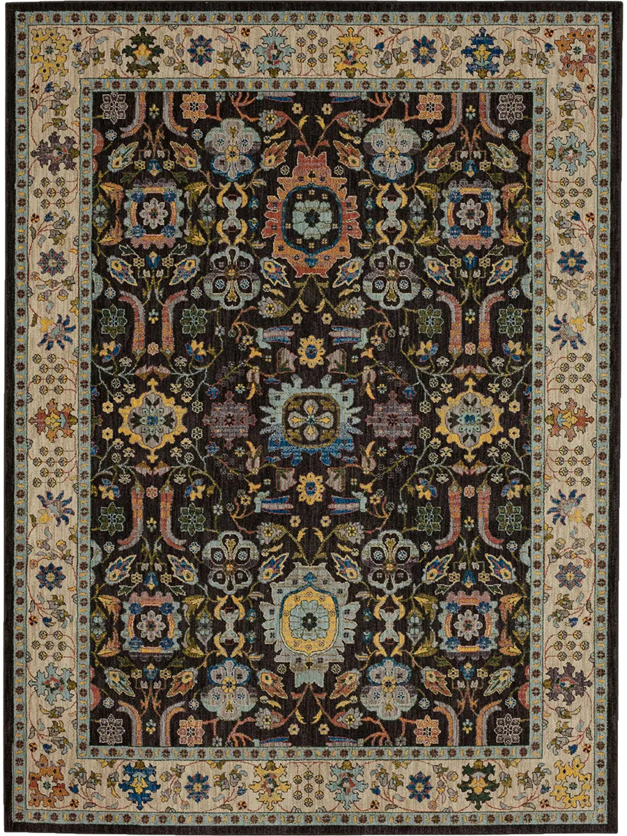 Pandora Enmity Charcoal 5' 3" X 7' 10" Rug